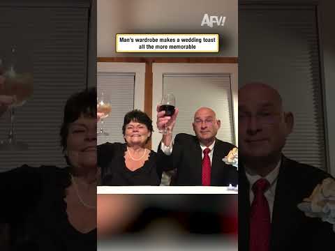 This Wedding Toast Took an Unexpected Turn #viral #wedding #shorts