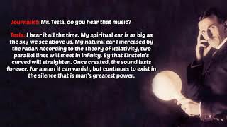 Nikola Tesla Interview Hidden For 116 Years   Incredible