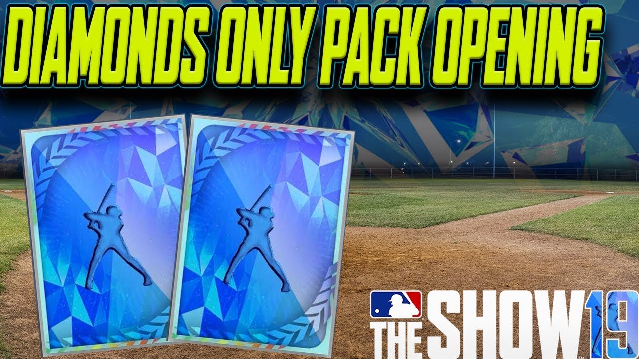 DIAMONDS ONLY PACK OPENING!! MLB The Show 19 Diamond Dynasty