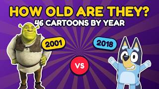 Cartoon characters from 2000s