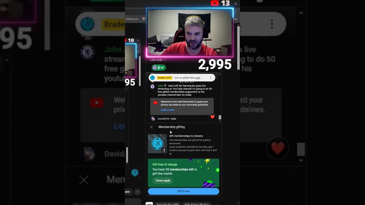 HOW TO GIVE OUT 10 FREE MEMBERSHIPS EVERY MONTH 