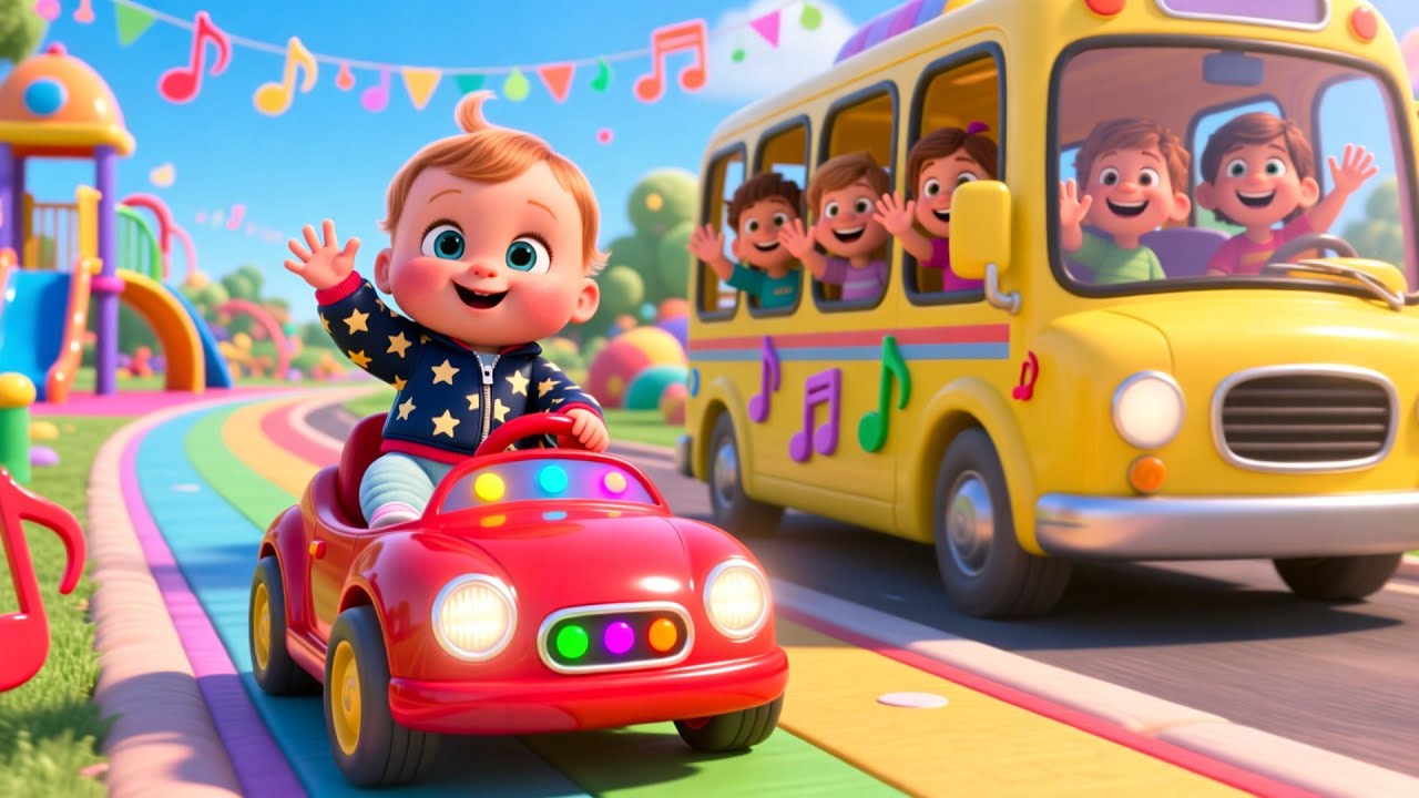 Beep Beep Playtime Fun 🚗🎉 | Fun Action Song for Kids | Preschool Learning & Movement