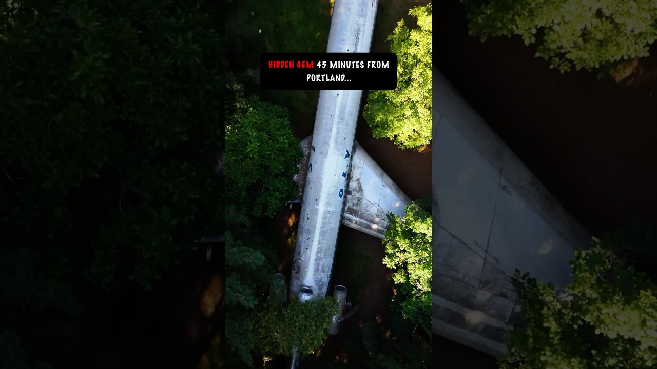 A plane converted into a house? ✈️