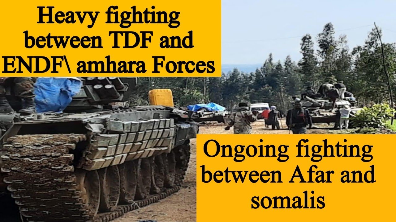 Heavy fighting between TDF and ENDF\ amhara Forces || ethiopia tigray conflict