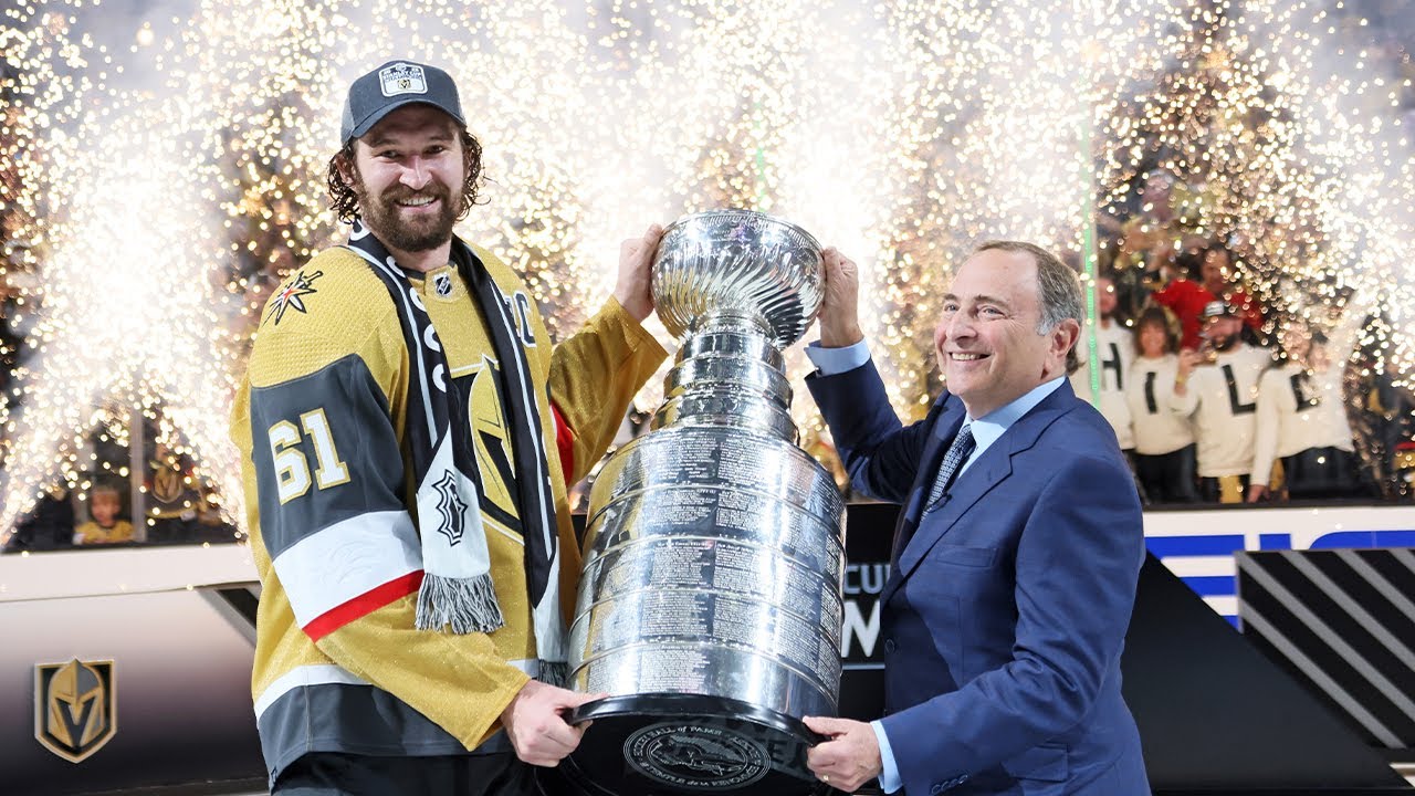 Victory laps all around for the Stanley Cup Champs! 