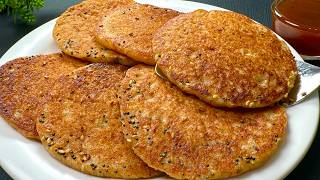 जब रोटी सब्जी बनाने का मन ना करे तो 15 मिनट में 2 चीजों से तवे पर इसे बनालो ॥Tasty Breakfast recipe