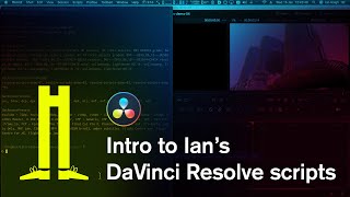 Intro to Ian's DaVinci Resolve scripts