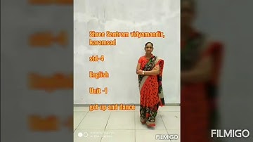 Std-4|Sub-English|Unit-1 Get up and dance