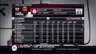 NCAA Football 14 | How to get the Complete Rosters - (XBOX360/PS3)