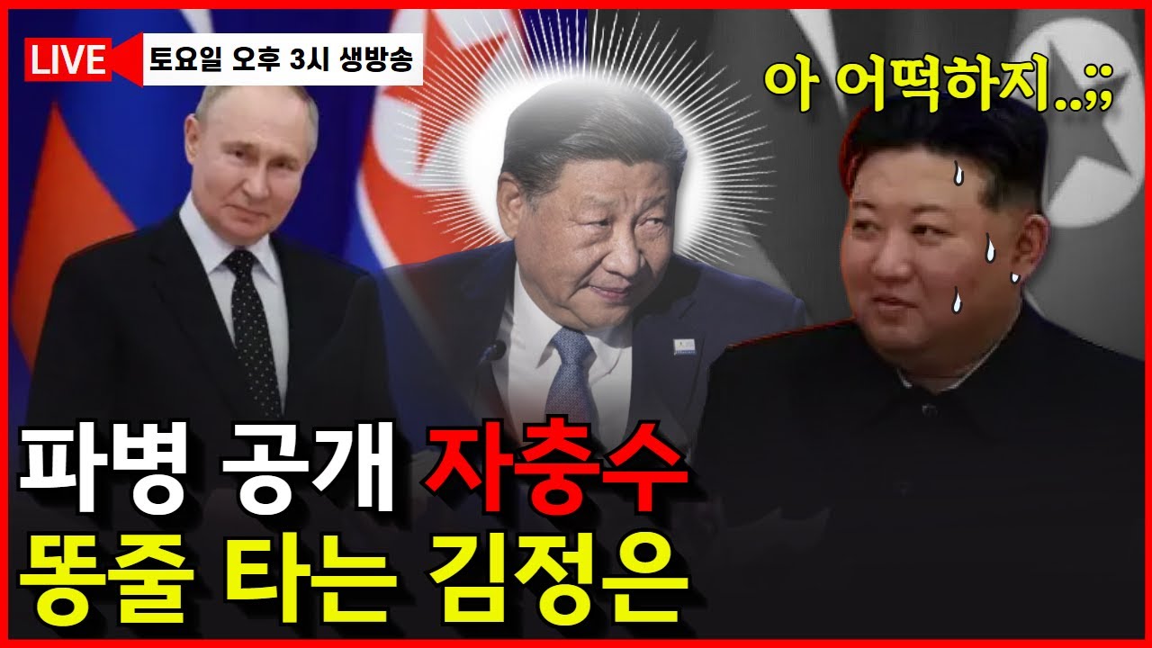 푸틴은 왜 식량을 주지 않았을까? 북한 내부 상황 비상. 뒤통수 맞고 중국 가는 김정은