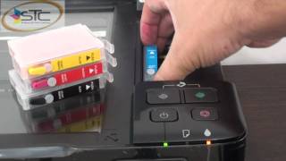 Cartuchos Recargables Epson T25 TX125 TX135 Chip 135 STC - YouTube