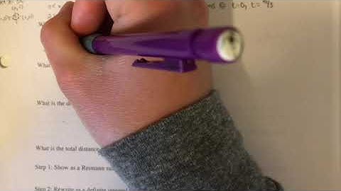 8.1 - Integral as Net Change