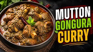 Mutton Gongura Curry 😍 | Spicy Andhra Style Recipe | #muttongongura #viral #singapore 