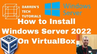 How to install windows server 2022 on VirtualBox