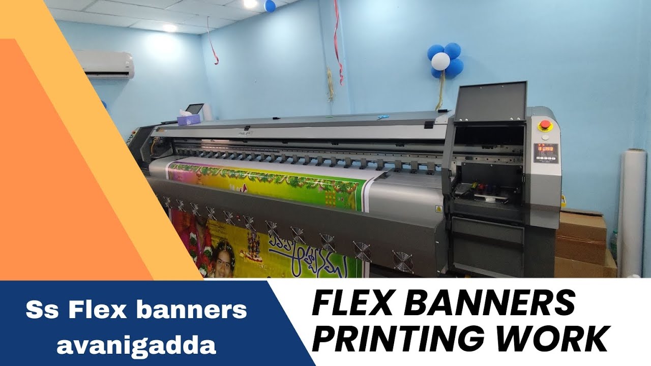 Flex Banners printing process |step by step 