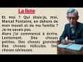 🇫🇷 Learn French Through Stories | A Dying Man's List 📋(Emotional A2 Story)