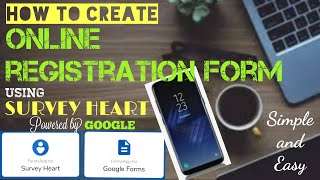 HOW TO CREATE ONLINE REGISTRATION FORMS | SIMPLE AND EASY | GOOGLE FORMS