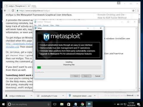 Video: Wat is Msfgui?