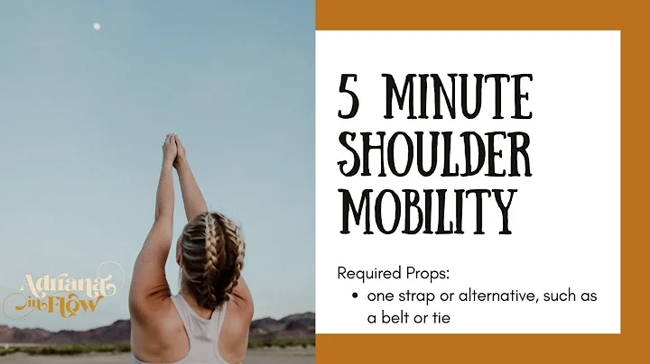 Shoulder Mobility workout with NeoraFit Ambassador...