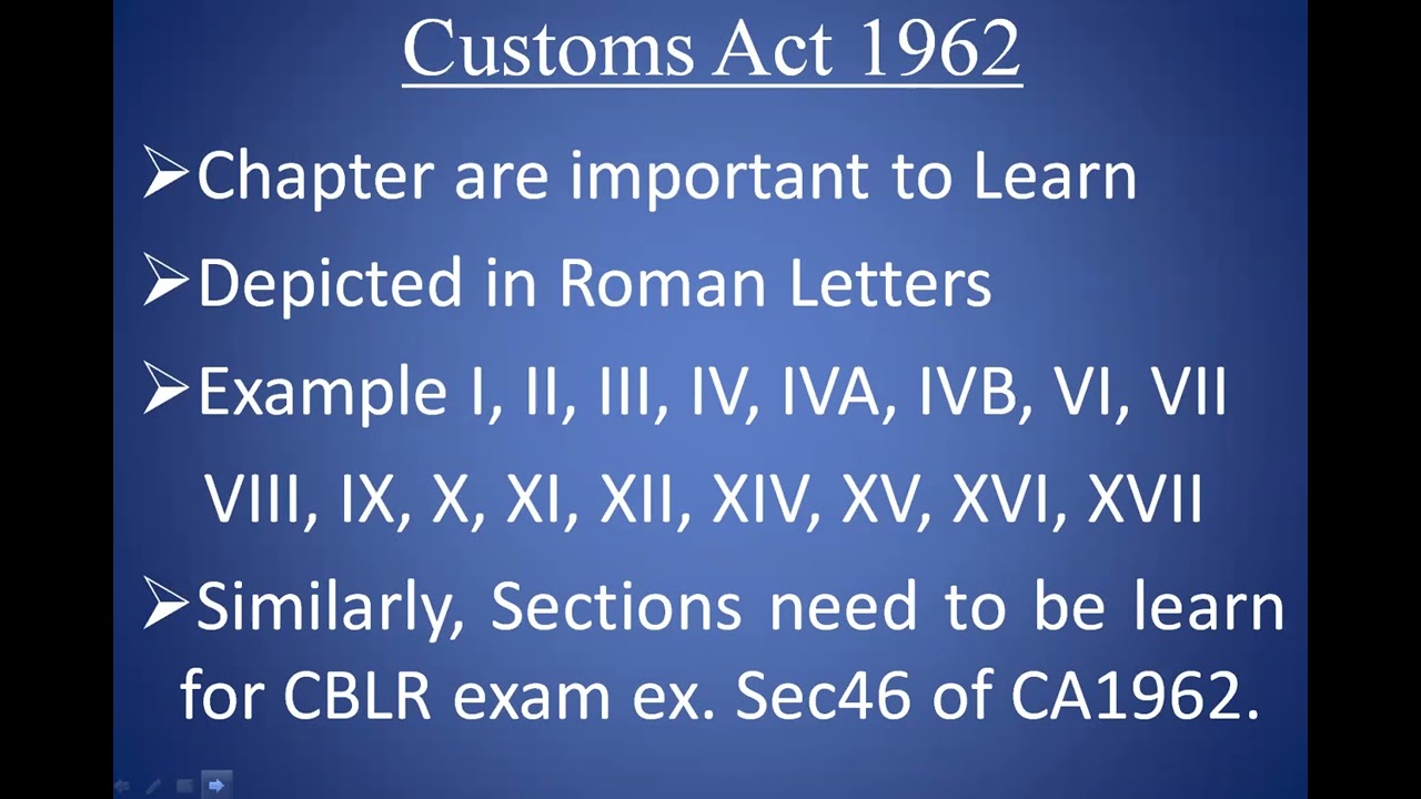 Customs Broker Exam 2024 - Introduction to Syllabus
