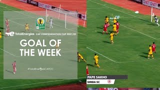 🚨RASMI CAF WALITANGAZA GOLI LA PAPE SAKHO KAMA GOLI BORA LA WIKI LA KOMBE LA SHIRIKISHO🙌