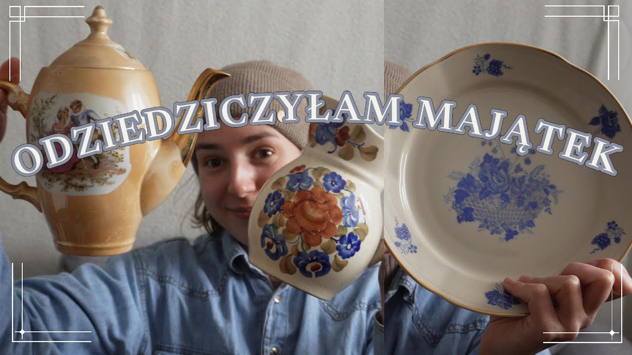 Odkrywam Porcelanowe I Ceramiczne Perełki Babci + Domowe Nowości i Remontowy Update! 🌺🪴