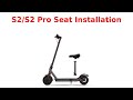 How to Install Hiboy S2/S2 Pro Seat