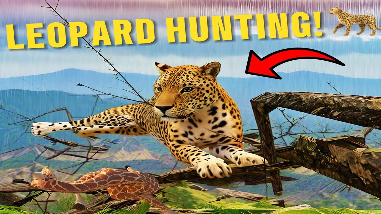 FIRST TIME HUNTING AS A LEOPARD IN SAVANNAH LIFE ROBLOX!