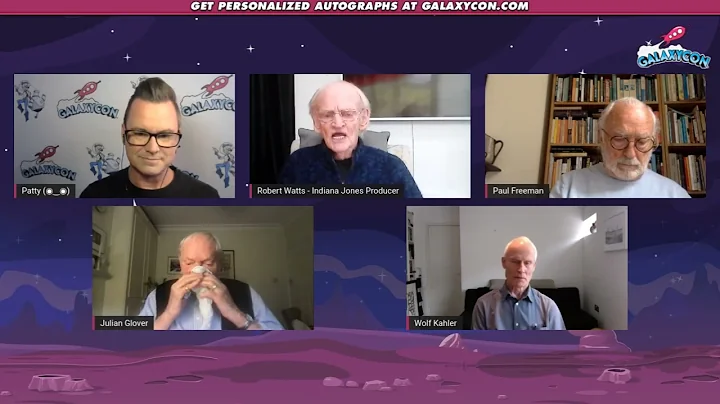Indiana Jones movies reunion with Julian Glover, P...