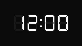 Celebrity 12 Minute Timer with Alarm – 720 Second Countdown Wealth