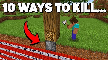 10  Ways to Kill your Friends in Minecraft!
