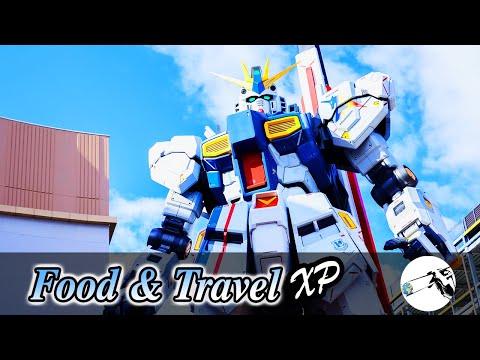 RX-93ff ν Gundam Robot Fukuoka Japan 4K | Food & Travel XP