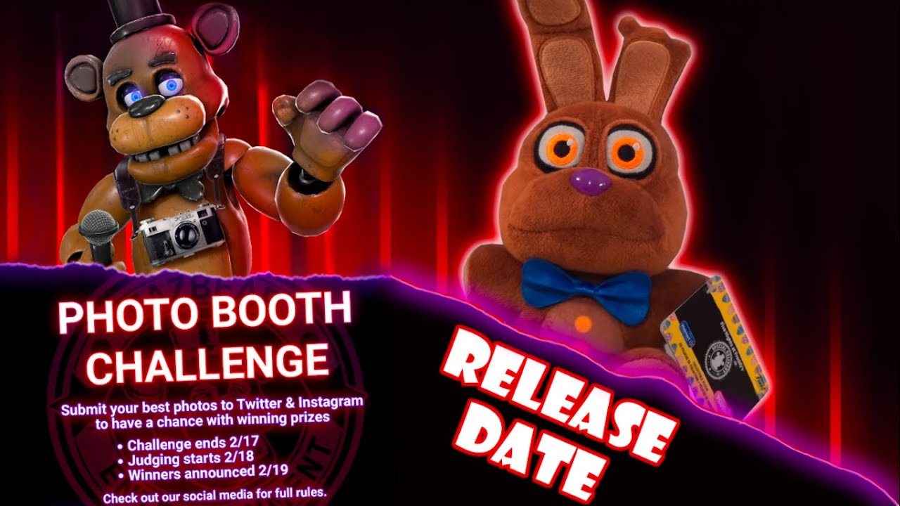 Photo Booth Challenge In FNaF AR + Chocolate Bonnie Plush Coming Next ...