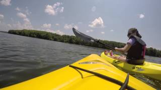 Kayaking at Lake Nockamixon