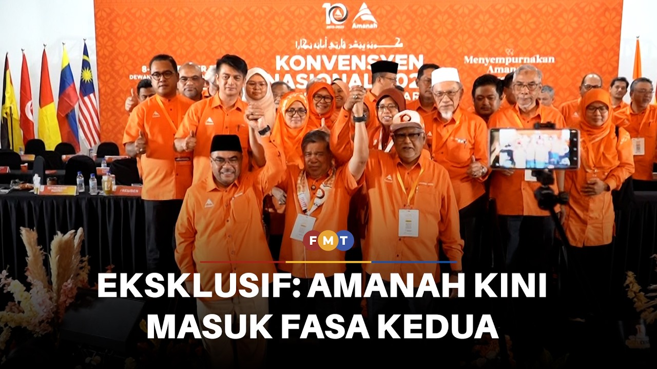 Lepasi usia Semangat 46, Amanah kini masuk fasa kedua, kata Adly