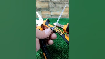 Remember this trick! How to easily make spring-loaded pliers? #Shorts #diy