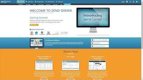 Introducing Zend Server 8