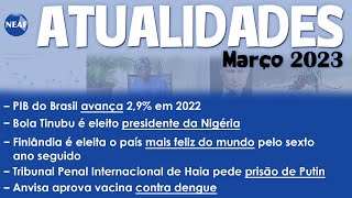 22 perguntas de conhecimentos gerais e atualidades 2023 - Toda Matéria