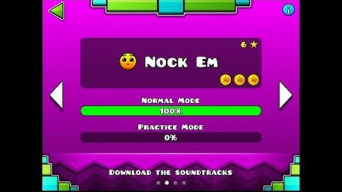 Geometry Dash Subzero Level 2 Nock Em 100%.