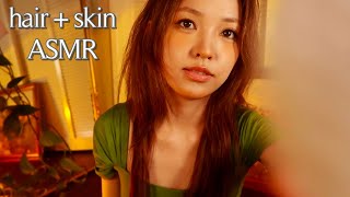 ASMR | Calming You into a Deep Sleep 🍵 (skincare, gua sha, hair brushing, soft spoken) ft. Dossier