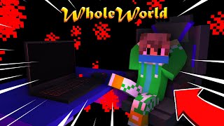 გადარჩენა WholeWorld-ში! ახალი ქართული სერვერი | Minecraft