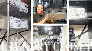Clean, Organize & Restock with Me 2024 | Laundry  Room/Closet