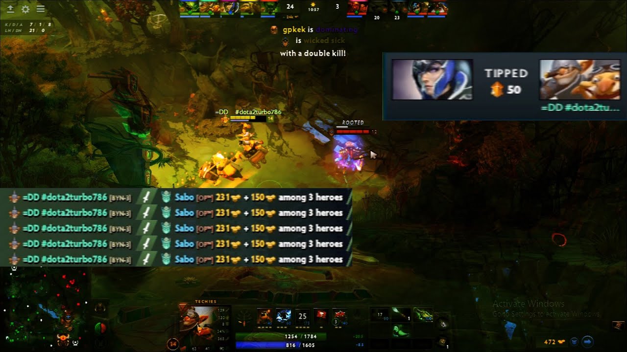 After getting inspired by Techies Official I practiced with techies as ...