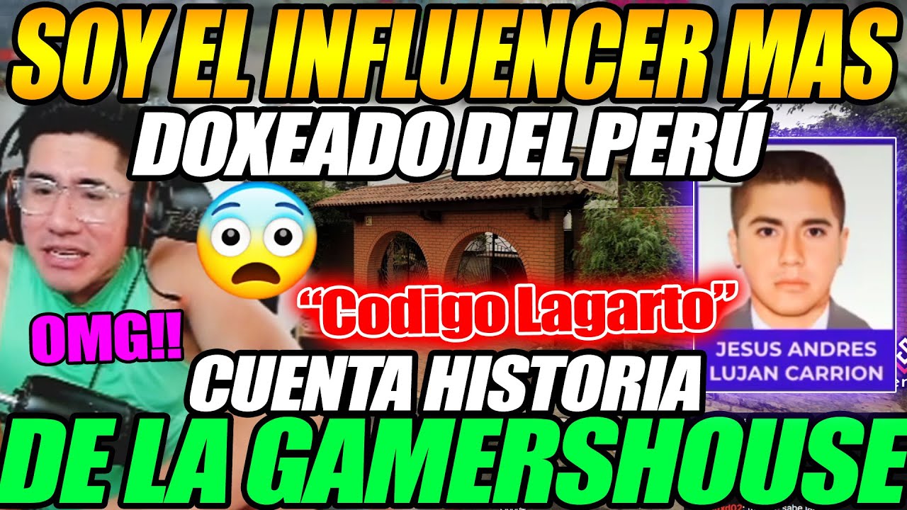 😲Soy el influencer mas Doxeado del Perú!!😲 SIDERAL cuenta la Historia de la GAMERSHOUSE