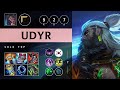 Udyr Top vs Irelia - KR Master Patch 25.16