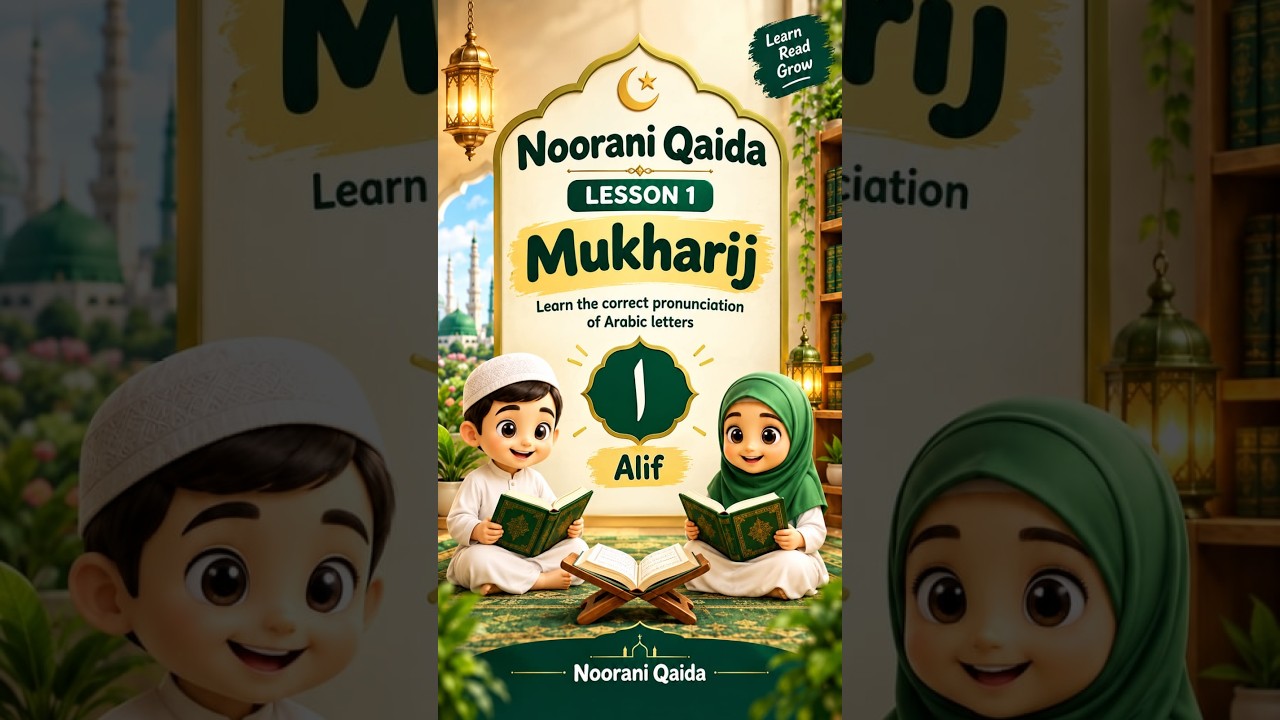 Learn Arabic Makharij | Lesson 1: Alif (ا) | Correct Quran Pronunciation