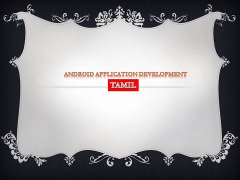 Class 1: Starting to develop android application without android studio