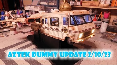 Aztek Dummy Update 2/10/23 - Spaceballs: The Eagle 5 Build - Part 3:  The Saga Ends