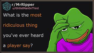 What is the most ridiculous thing you've ever heard a player say 🎲😂 | D&D Stories