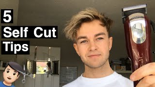 5 Self Haircut Tips for Beginners 2020 (WATCH BEFORE TRYING)